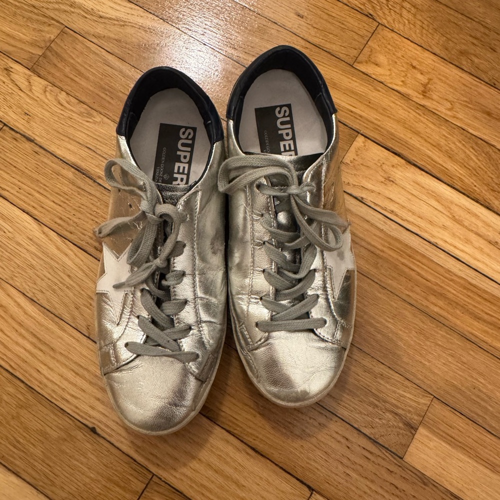 Women's Silver Sneakers